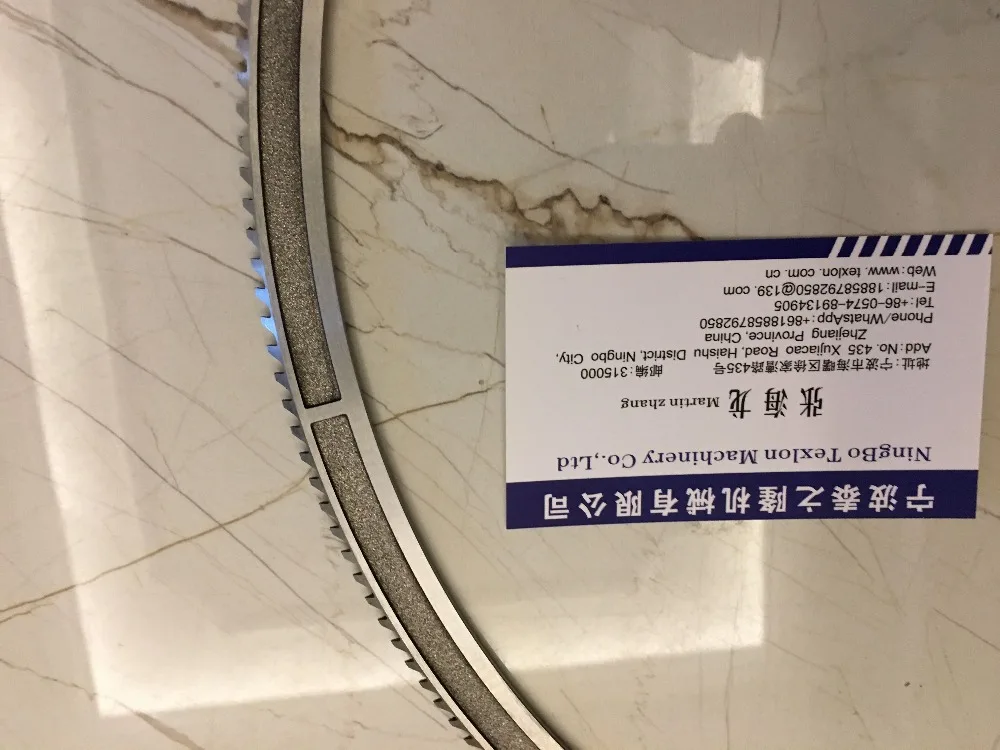 Sangiacomo 이음매없는 언더웨어 기계 사용 14 "톱 커터 ML701686