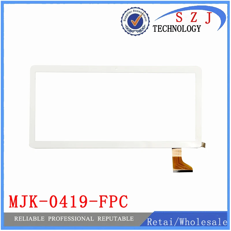 

New 10.1'' inch Tablet Capacitive touch screen panel digitizer glass sensor Replacement Parts mjk-0419-fpc Free ship