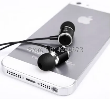 سماعة أذن JMF لهاتف شاومي آيفون 5 5S 4 وسامسونج MP3 MP4 ، سماعة رأس أصلية باس ، أصلي ، MP4 ،