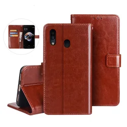 Flip Cover For Samsung Galaxy A30 Case magnet Leather wallet Bags for Samsung A 30 SM-A305F A305 F/DS Card Holder funtion