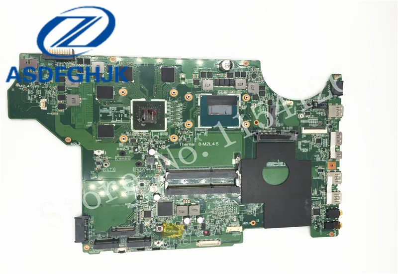 

MS-16J21 MS-16J2 оригинальная материнская плата для ноутбука MSI GE62 PE70 2QD DDR3L I7-5700HQ i7-4720HQ GTX960M 100% протестировано идеально
