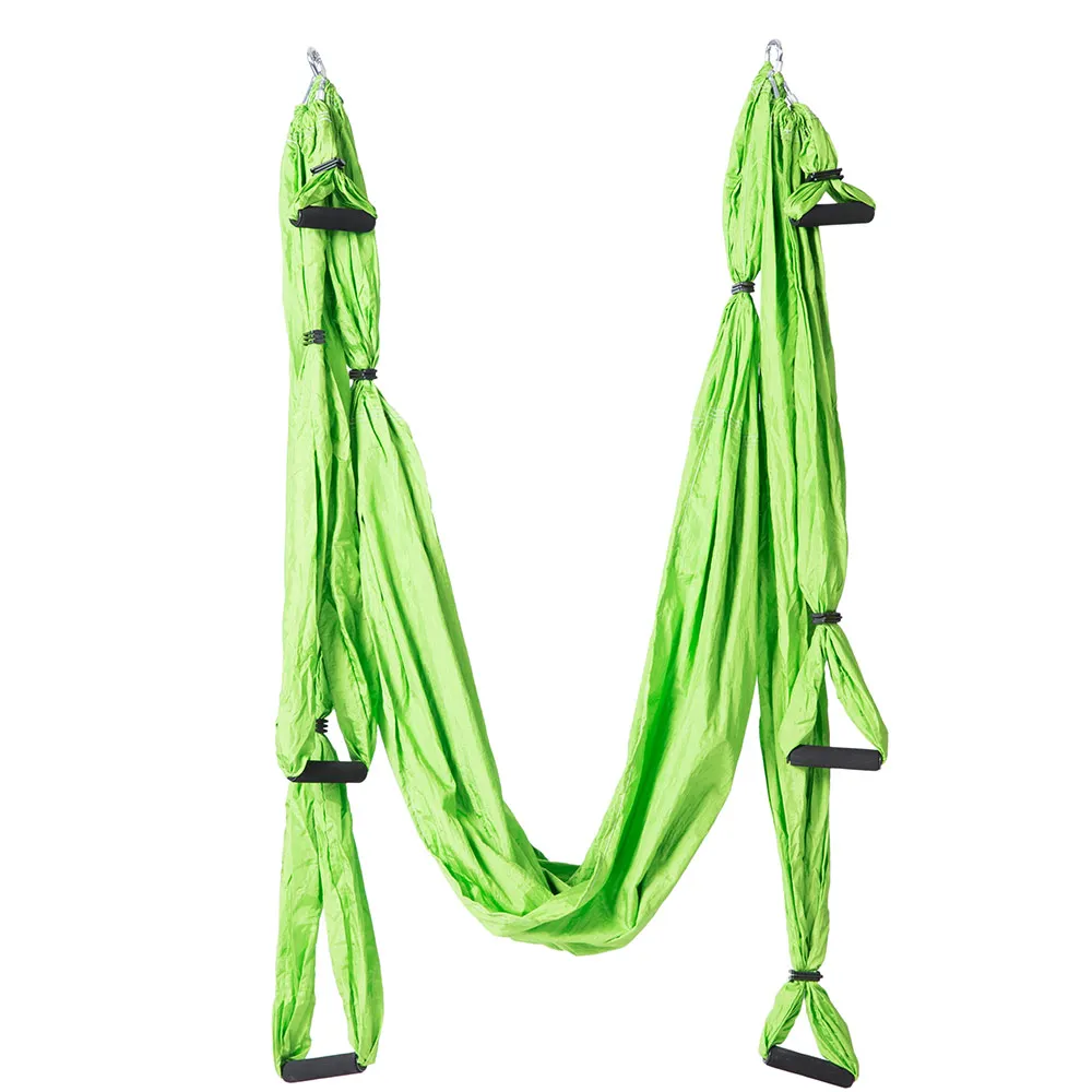 6colors Aerial Yoga Hammock Parachute Fabric Swing Inversion Therapy Anti-gravity High Strength Decompression Hammock