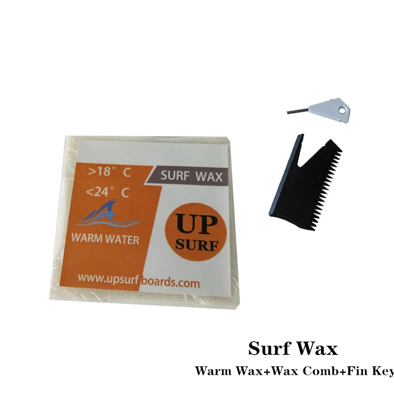 

Natural Anti-slip Surf Wax 1pc Wax+Wax Remove Comb+Fin Key Base/Cool/Cold/Warm/Hot Universal Surfboard Skimboard Skateboard