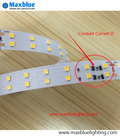 

5M DC24V SMD2835 Constant Current LED Strip Light, 140 LEDs/m Non-waterproof LED Flex. Ribbon Tape