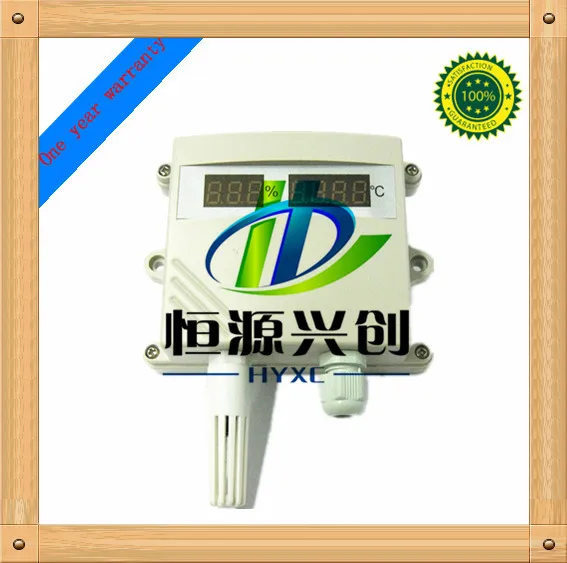 Temperature / Humidity transmitter; Digital display function; Output signal: 4-20mA/0-5V/0-10V/1-5V;