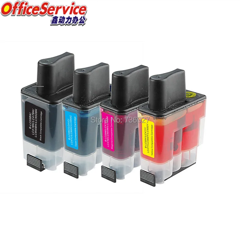 LC09 LC41 LC47 LC900 LC950  Ink Cartridge Compatibl  For Brother DCP-110C 115C 117C 120C 310CN 315C 340CW MFC-410C 215C printer