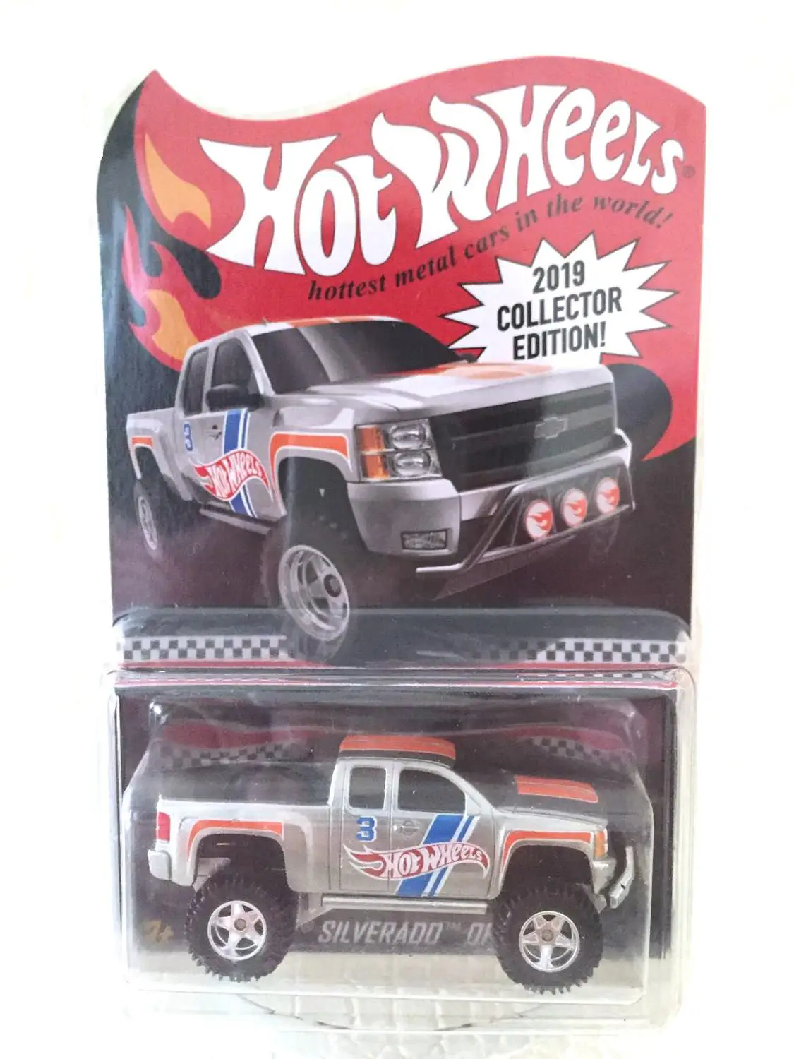 

Hot Wheels 2019 Collector Edition CHEVY SILVERADO OFF ROAD 1/64 Metal Diecast Model