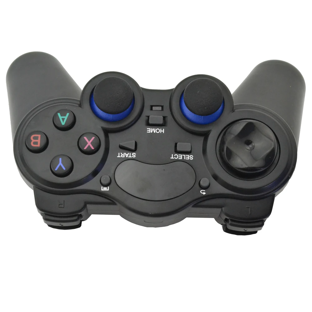 Joystick sem fio do gamepad do controlador do jogo de 2.4GHz para Android TV Box com receptor USB