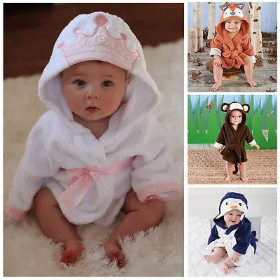 

New Luvable Friends Animal Charater Square Hooded Bath Towel Set Baby Product Cartoon Baby Robe Infant Bath Towels