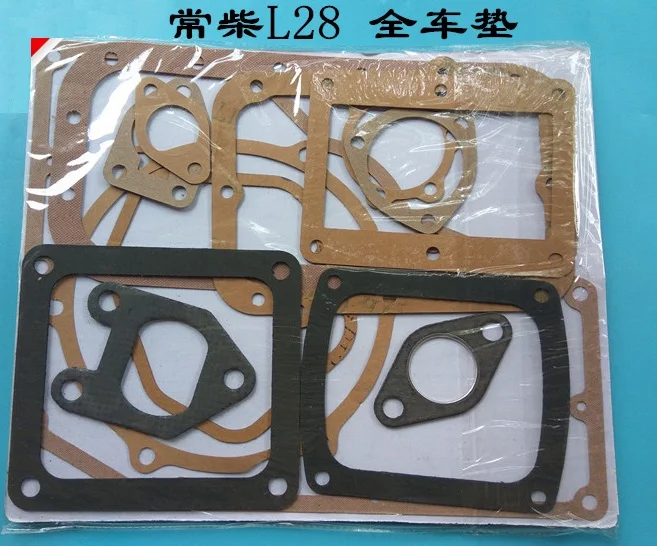 

Free Shipping Diesel engine Changchai L28 A full set of Gasket suit for China brand Changchai Changfa Jiangdong and so on