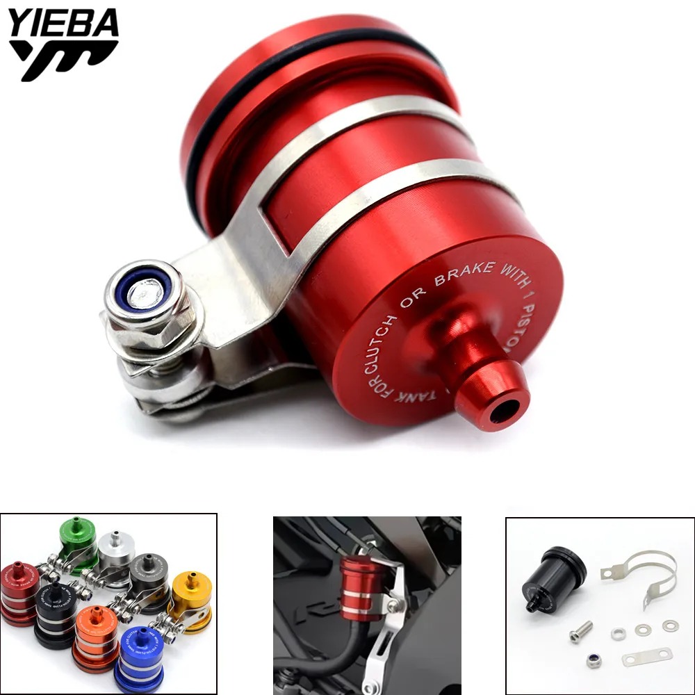 

Universal Motorcycle Brake Fluid Reservoir Clutch Tank Oil Cup for Honda CBR300R CB300F CB300FA MSX125 GROM CBR250R VFR 1200/F