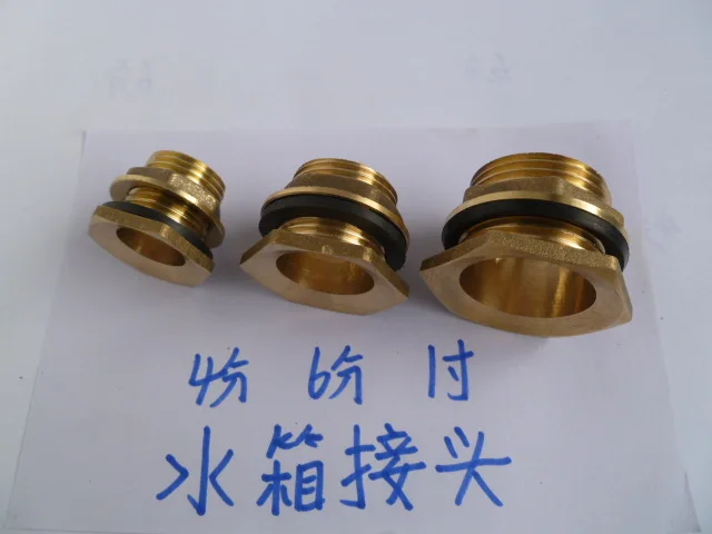 Vidric Water tank joint stainless steel water tower inlet and outlet interface fittings water tower drain 4/8 6/8 1inch