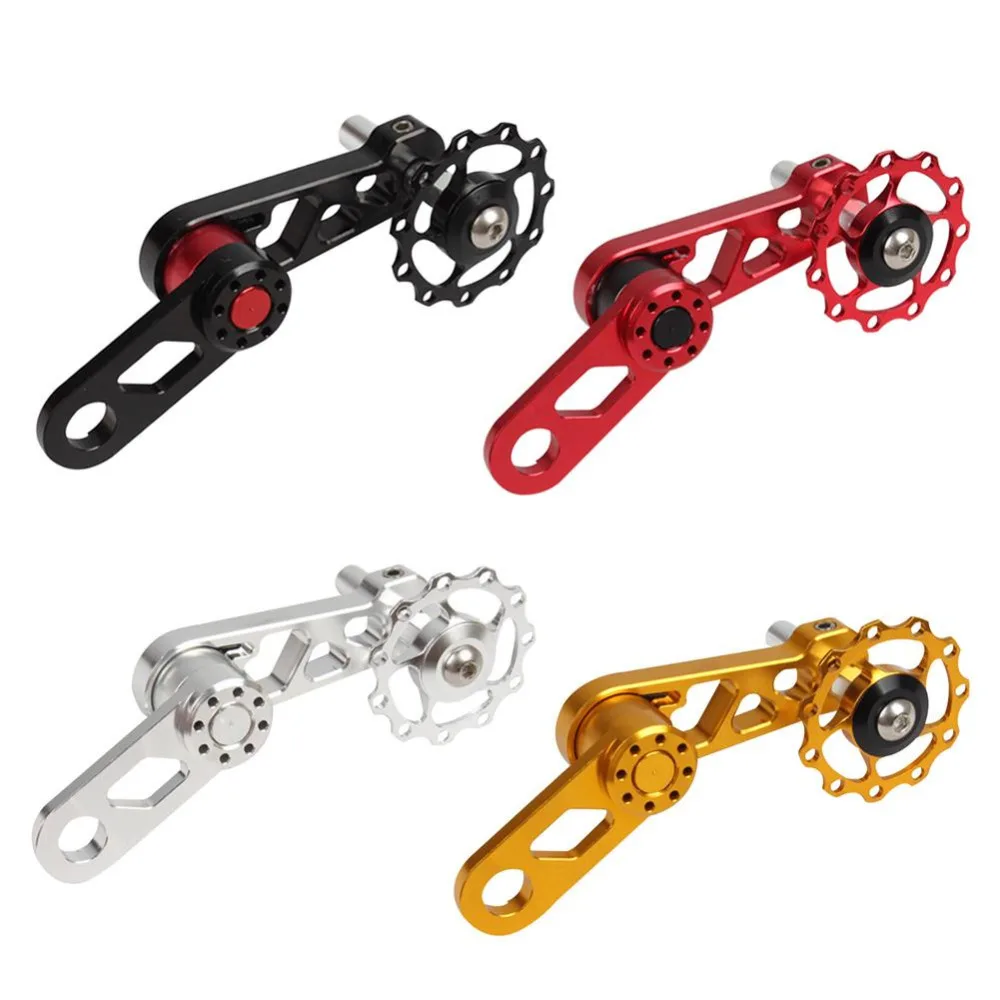 

Single Speed Bike Chain Tensioner Wheel lp Oval Cycling Adjustable pulley jockey Rear Derailleur for folding bike city bicycle