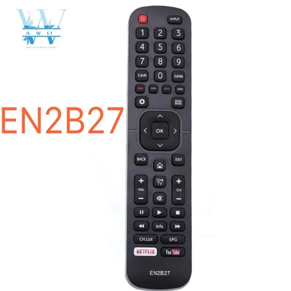 New EN2B27 Replacement Remote Control For Hisense TV RC3394402/01 3139 238 29621 40K321UWT 50K321UWT 55K321UWT