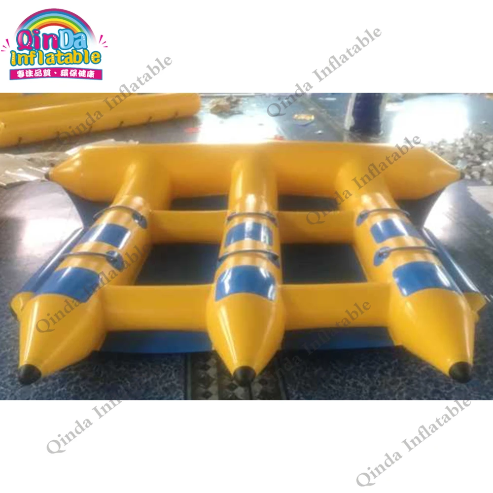 Popular Water Sport Inflatable Flying Towable Inflatable Flying Fish Banana Boat For Adults