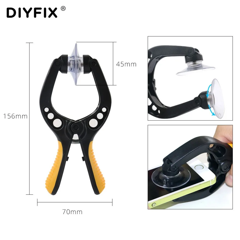 DIYFIX 22 في 1 أدوات فتح معدنية قضيب رفع مفك الهاتف الذكي تفكيك مجموعة أدوات إصلاح آيفون سامسونج طقم أدوات يدوية