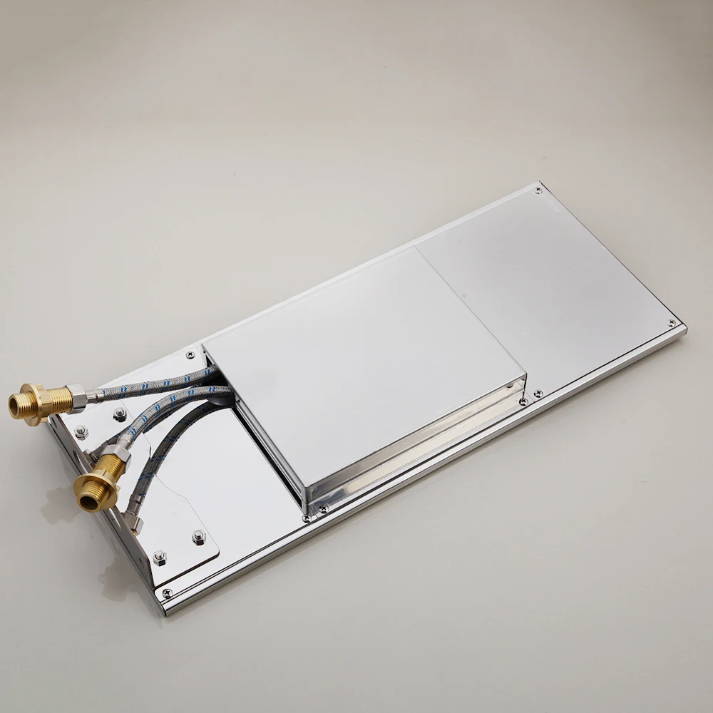 Imagem -05 - Kemaidi-chuveiro do Banheiro Rainfall Square Aço Inoxidável Wall Mount Overhead 8