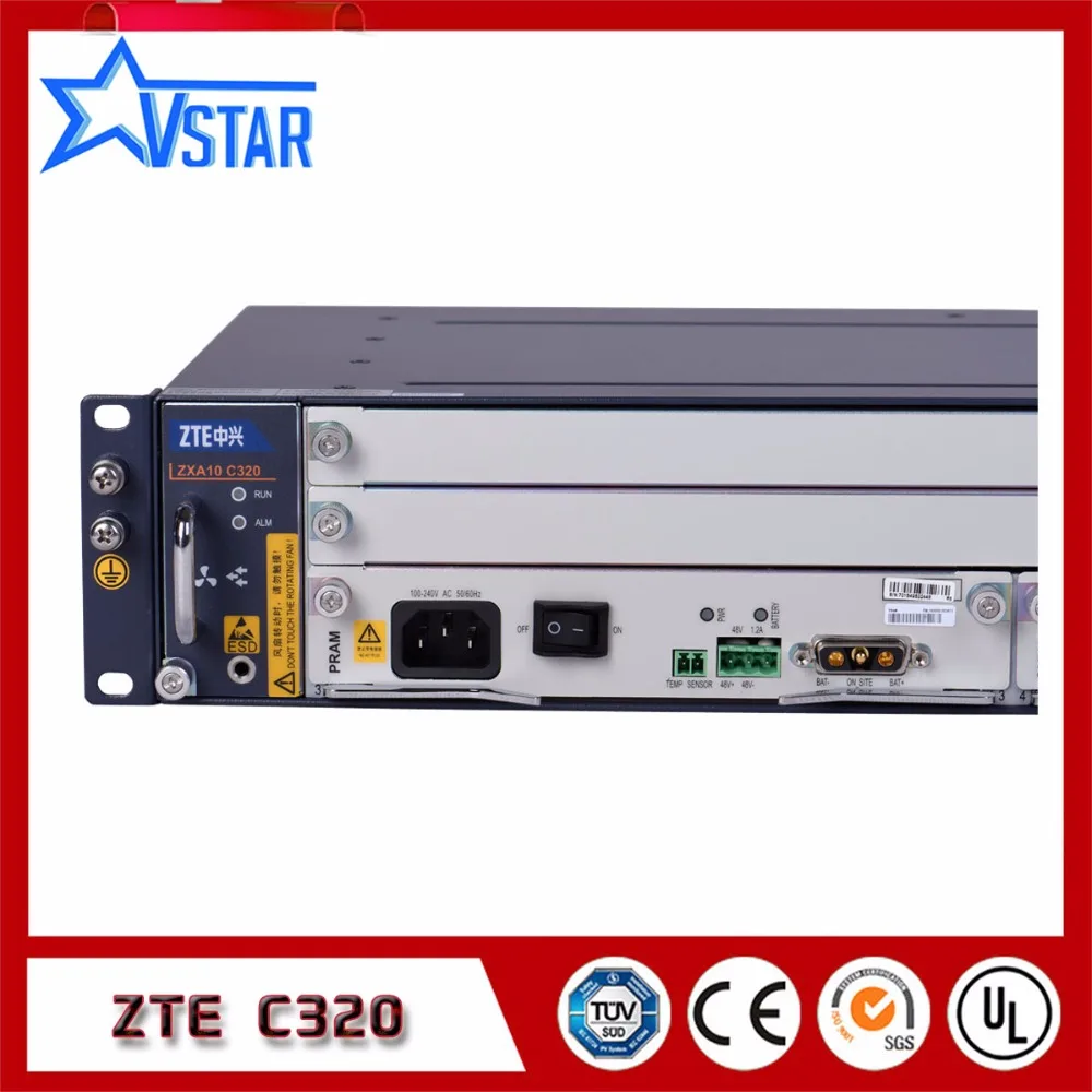 FTTH Solution Original ZTE Mini Gpon/Epon Olt C320 ZTE ZXA10