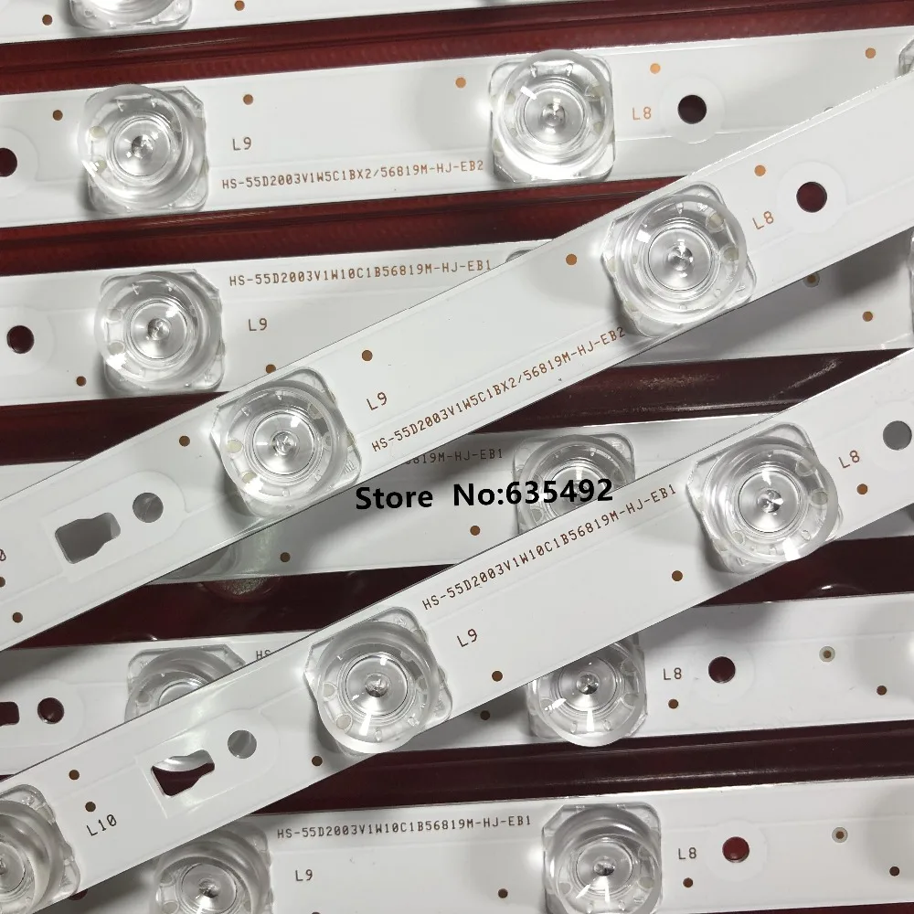 LED Strip 10lamp LED55D10A-ZC14AG-01 LED55D10B-ZC14AG-01 For LS55A51 LED55K35U LED55K36U LT-55UE76 LS55AL88M81 LS55AL88U71