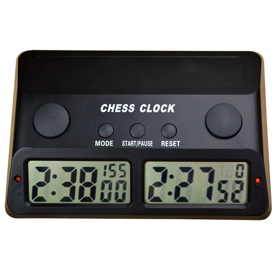 Competition Chess Clock Hour Meter Digital Board Game Chess Multipurpose Timer for Chess Game Count Up Down Chronoscope