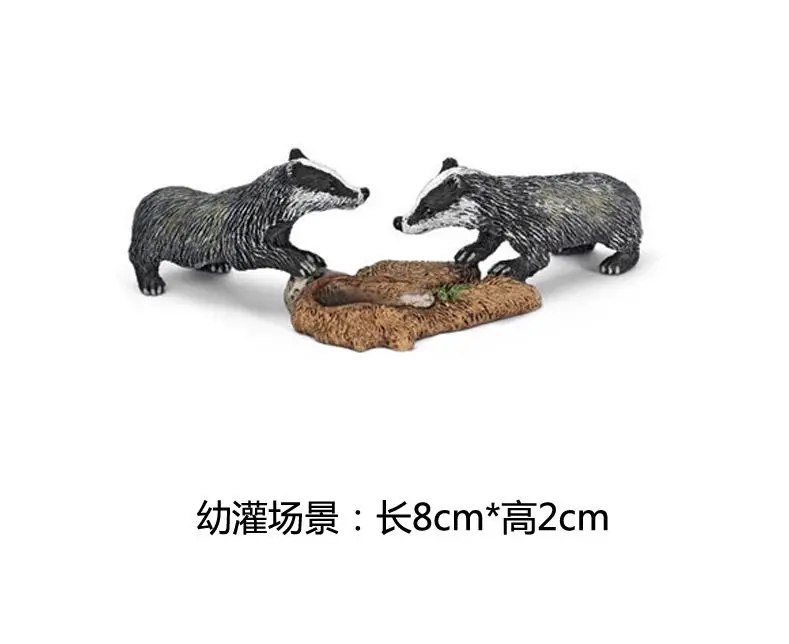 pvc figure  badger model toy