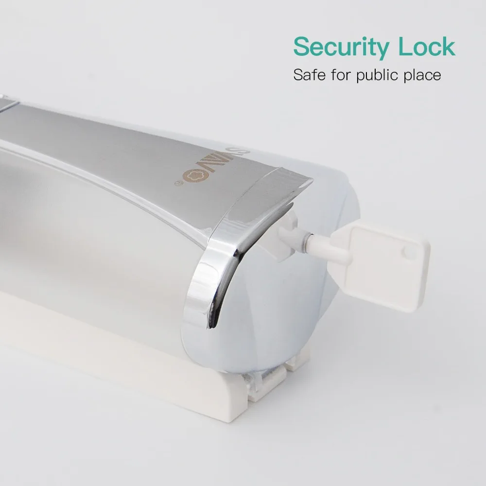 200ml Wall Mount Soap Dispenser Manual Shampoo Shower Gel Dispenser Lotion Container Liquid Hand Soap Dispenser for Bathroom