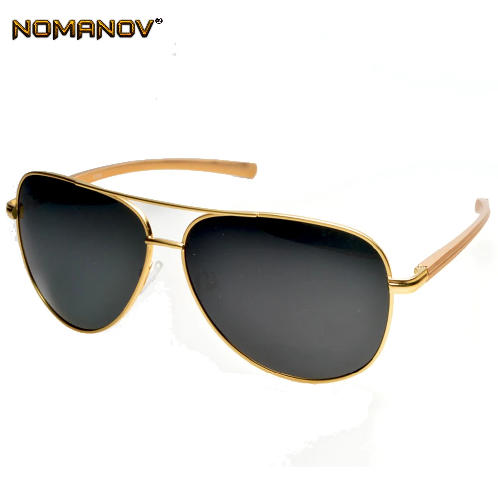 2019 New Promotion Oversized Al-mg Men Polarized Sunglasses Sun Glasses Custom Made Myopia Minus Prescription Lens -1 To -6