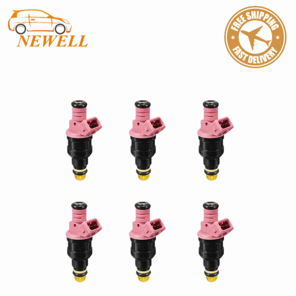 

6PCS New Fuel Injector Nozzle 0280150440 For BMW 328IS E36 E39 E38 328i 528i Z3 M3 2.8 3.2L L6 Replacement