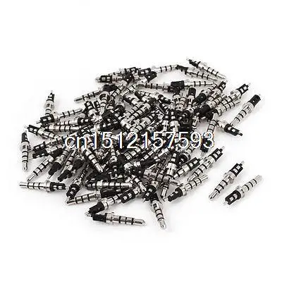 

100 Pcs Headphone Earphone 4 Pole 2.5mm Audio Male Plug Jack Connector Solder