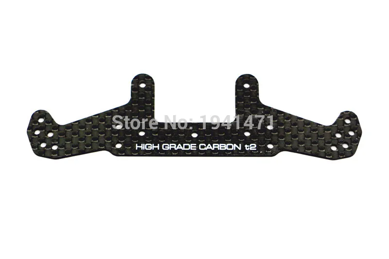 RFDTYGR 2mm Carbon Fiber SXX EVO Wide Rear Plate  Self-made Parts For Tamiya MINI 4WD SXX EVO Wide Rear Plate  C049 2Pcs/lot