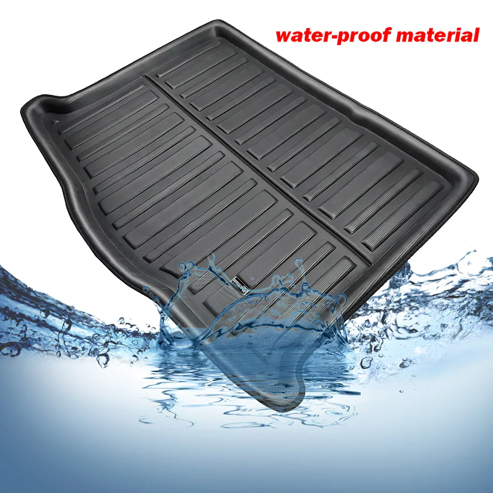 Accessories For Ford Focus MK4 Hatch Hatchback 2019 2018 Boot Tray Cargo Liner Rear Trunk Floor Mat Carpet Luggage Cargo Tray