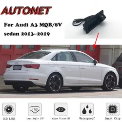 AUTONET Car Trunk Handle Camera For Audi A3 MQB/8V sedan 2013 2014 2015 2016 2017 2018 2019Night Visioin Backup Rear View camera