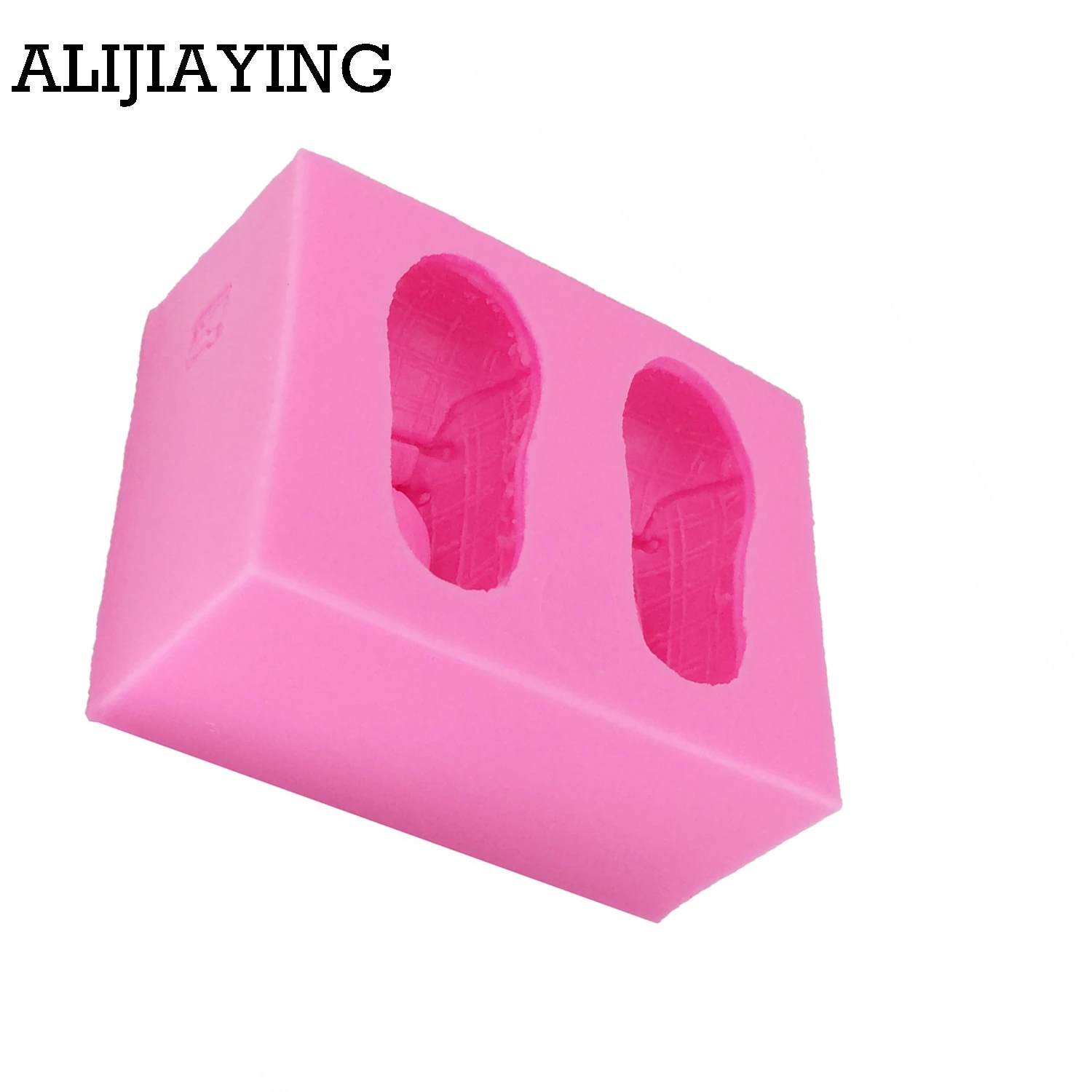 M0141 3D Baby shoes silicone mold,fondant cake baking resin clay candy chocolate soap mould cake decoration tools