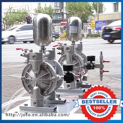 Portable Pneumatic Diaphragm Pump Aluminum Alloy Double Way Ink Pneumatic Diaphragm Pump