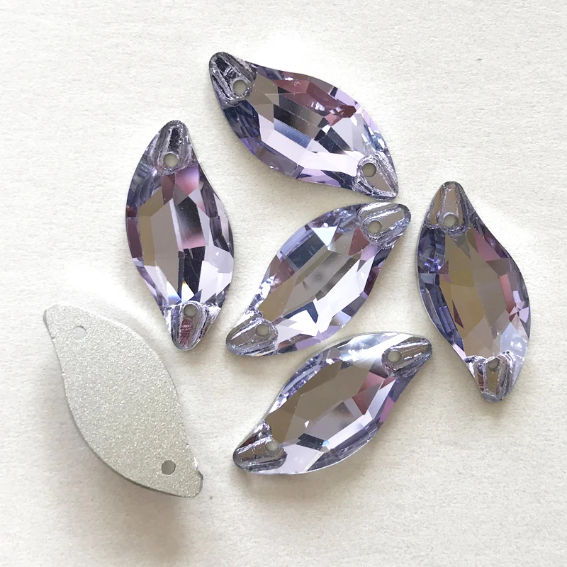 YANRUO 3254 Diamant Blatt Nähen Strass Flatback Lose Perlen Strass Nähen Auf Kristall Steine Für Schmuck Machen – Detail 21