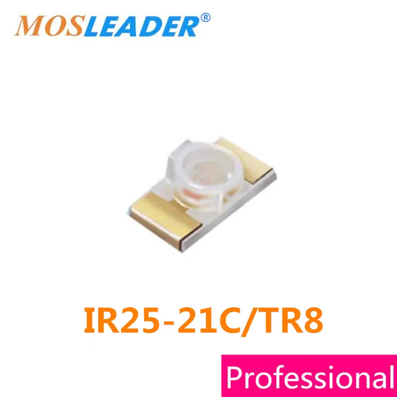 Mosleader IR25-21C/TR8 1206 2000pcs IR25-21C Reverse Package Infrared LED High quality