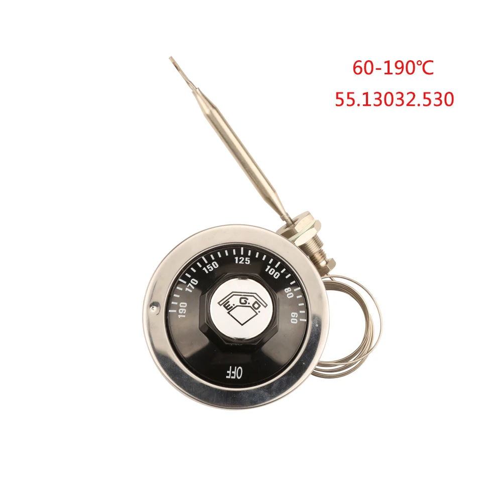 60-190 Degree Celsius Germany EGO Kitchen Accessories Electric Fryer Thermostat - Fryer Heat Protector With Nut 55.13032.530