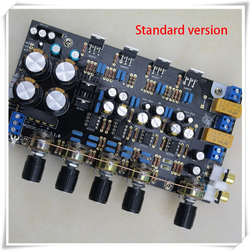 LM1875 2.1 Channel Digital Audio Amplifier Stereo High Power Amplifier Board Subwoofer BTL Amplifier Board 50W*2+100W