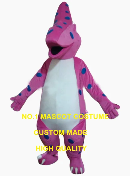 

pink dino dinosaur mascot costumes adult size dragon theme anime cosplay costumes carnival fancy dress kits 2569