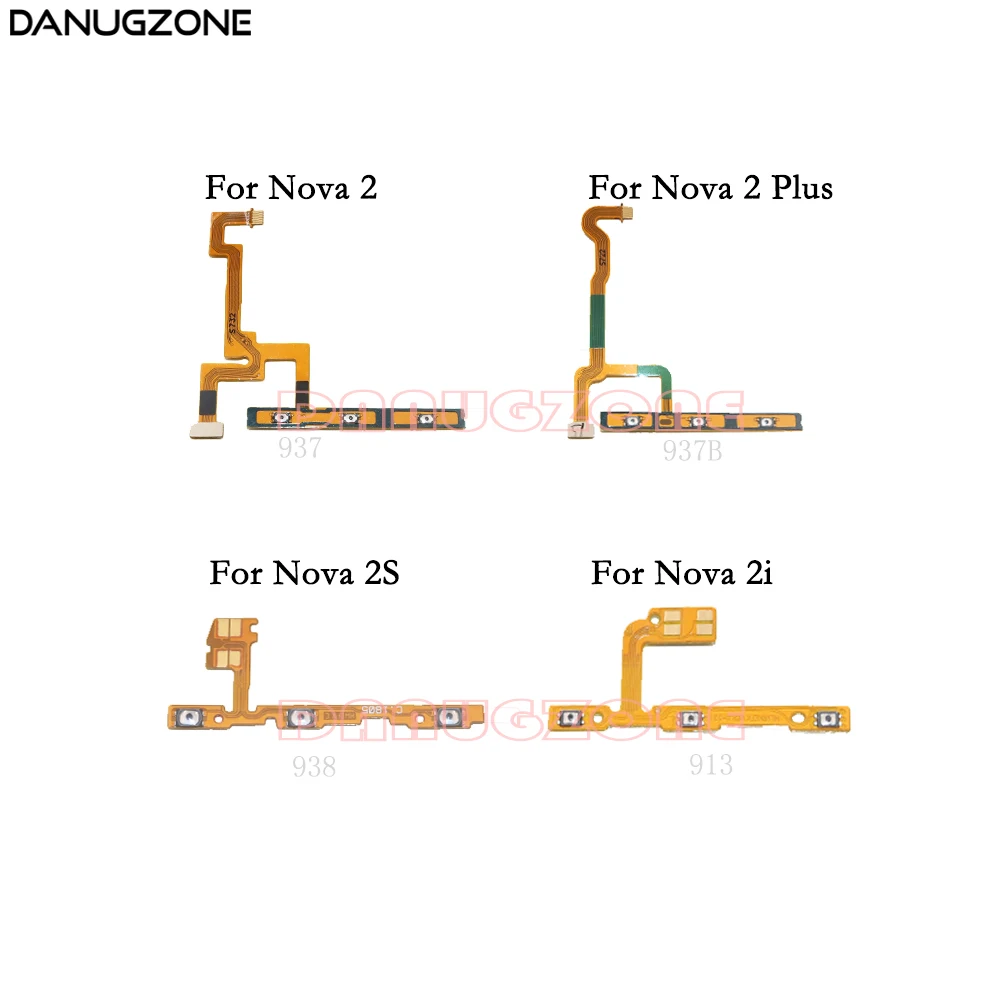 

Power Button Switch Volume Button Mute On / Off Flex Cable For Huawei Nova 2 Plus 2S 2i