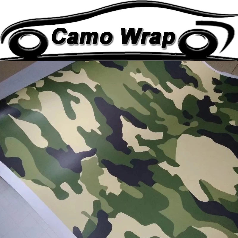 

ORINO Car Styling Army Green Vinyl Film Adhesive Car Sticker Camouflage Military Green Motorcycle Car Wrap Foil Air Bubble Free