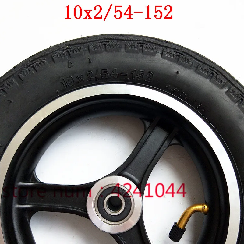 10 x 2/54-152 Tire and rims hub combo,for Kid Schwinn Tricycle,baby stroller,Electric scooter,Wheelbarrow 10x2 tyre wheel