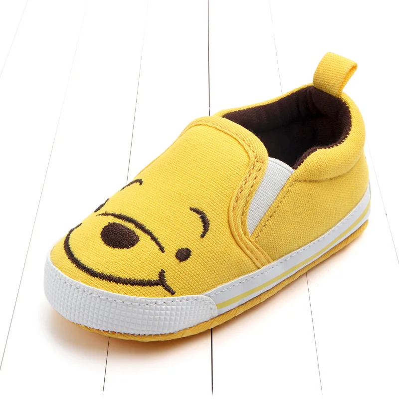 Canvans Cartoon Baby Shoes Mixed Colors Toddler Baby Boy Girls Moccasins Soft Bottom First Walkers Bebe Cotton Shoes