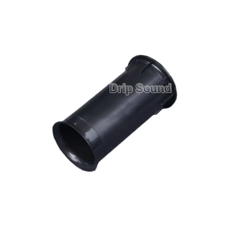 1pcs Speaker Port Tube Bass Subwoofer Stereo Audio Reflex Tube Loudspeaker Vent 75x160mm #Black