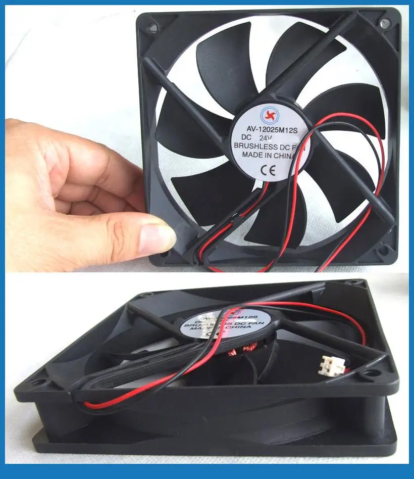 

1PCS DC 24V DC Fans 120mmx 20 mmx25mm Brushless Cooling Fan Blower 12025s Blower