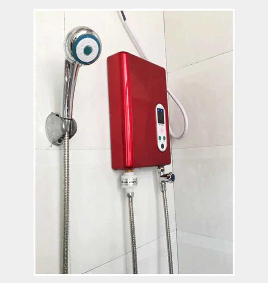 Chauffe-eau électrique rapide et instantané, sans stockage d'eau, permet de prendre un bain ou une douche, D165