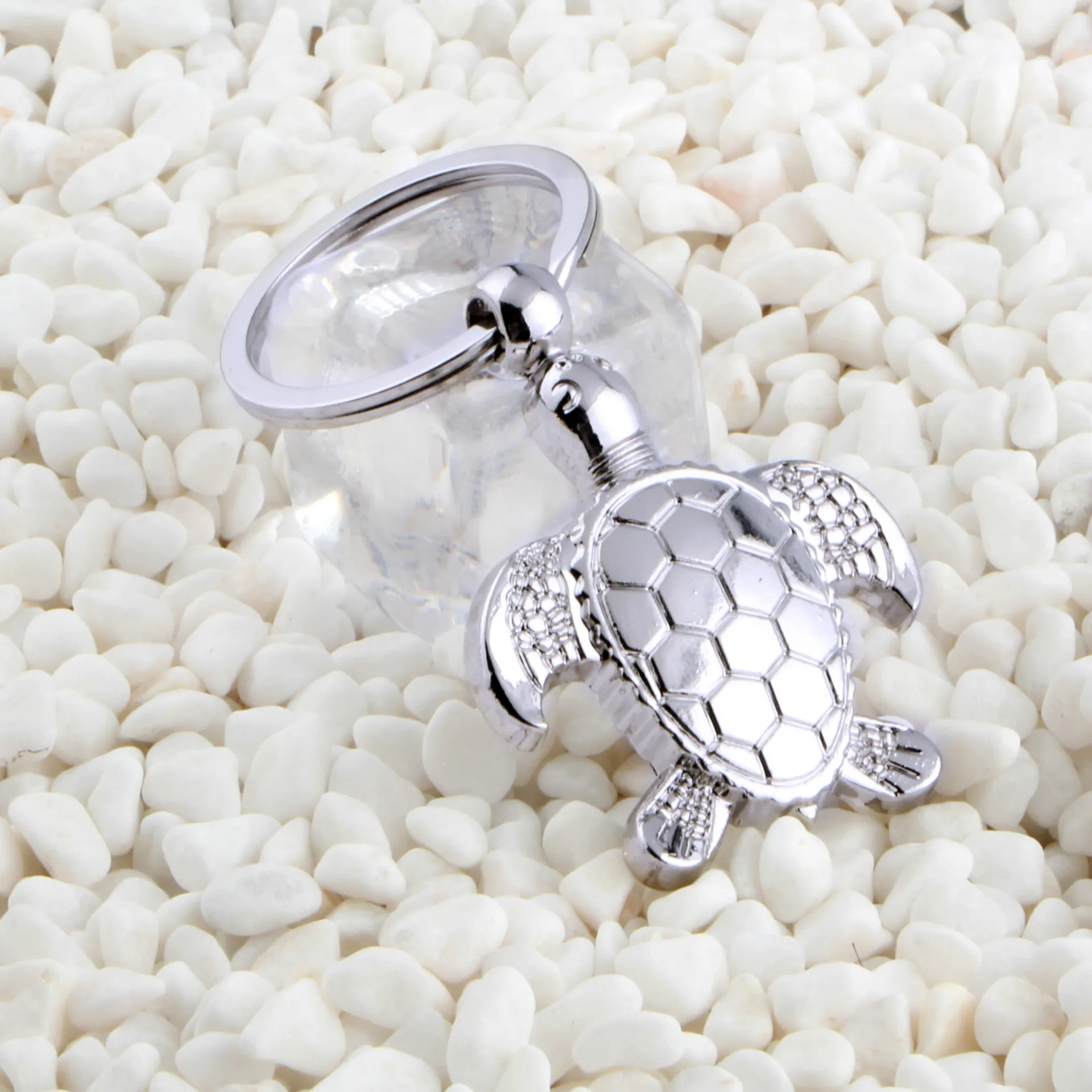 Fashion Tortoise Key Chain personality Animal Pendant Car Key Holder simulation Sea turtle Keychain Bag Charm Accessories K1736