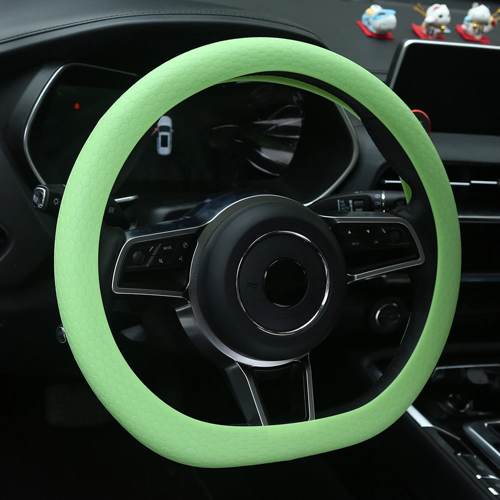 Custom processing Stretch Steering Wheel Covers for Daewoo Matiz Nexia Nubira Sens Tosca Winstorm car styling Car accessories