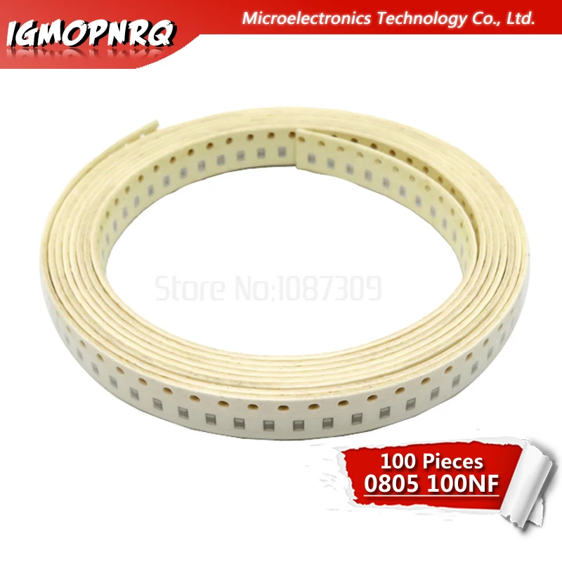 100Pcs 100Nf X7R Er… - image