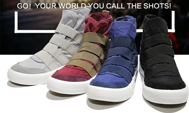 Trend New Design Canvas Skateboarding Shoes Leisure Men\'s Sneakers Comfortable Cloth Shoes Men Student School Sport Shoes